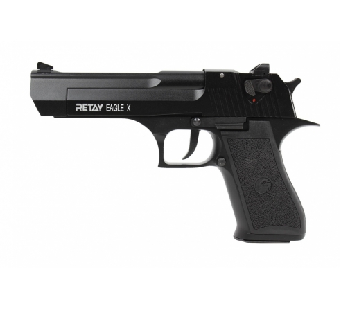 Пистолет охолощенный RETAY EAGLE X, черный, кал. 9mm. P.A.K по низким ценам в магазине Пневмач