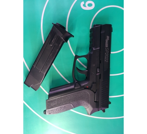 Пневматический пистолет Swiss Arms SIG SP2022 металл Black (288000) 4,5 мм (уценка) по низким ценам в магазине Пневмач