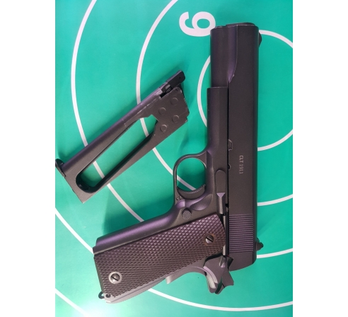 Пневматический пистолет Gletcher CLT 1911 4,5 мм  (уценка) по низким ценам в магазине Пневмач