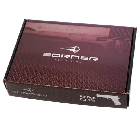 Пневматический пистолет Borner CLT125  (аналог кольта 1911) по низким ценам в магазине Пневмач