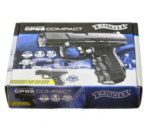 Пневматический пистолет Umarex Walther CP99 Compact (аналог вальтер п99) по низким ценам в магазине Пневмач