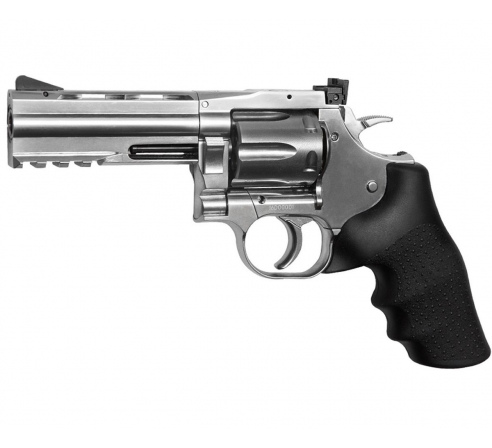 Пневматический револьвер  ASG Dan Wesson 715-4'' Silver пулевой по низким ценам в магазине Пневмач