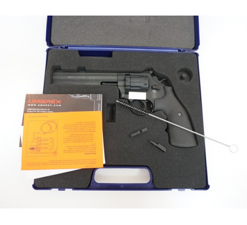 Пневматический револьвер Umarex Smith & Wesson 586 6" по низким ценам в магазине Пневмач