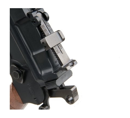 Пневматический пистолет Gletcher M712 (аналог маузера) по низким ценам в магазине Пневмач
