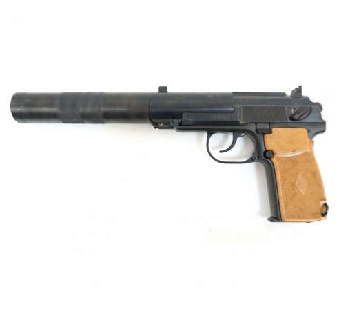 Охолощенный СХП пистолет ПБ бесшумный Р-413 (6П9, с глушителем) 10ТК по низким ценам в магазине Пневмач