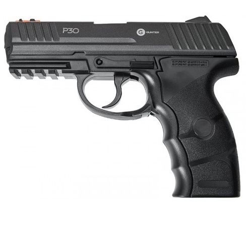Пистолет пневматический Gunter P30 (аналог хеклер кох п30) по низким ценам в магазине Пневмач