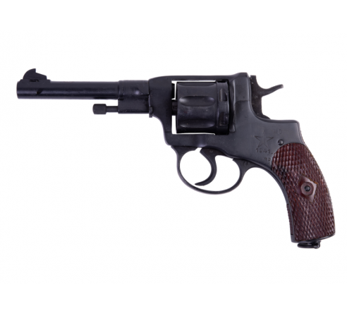 Охолощенный СХП револьвер Наган СО-95/9 (ТОЗ, 9 ИМ) 1904 год (императорский) по низким ценам в магазине Пневмач