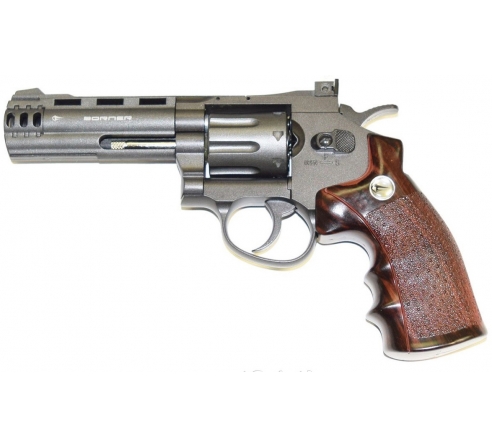 Пневматический револьвер Borner Sport 705 (аналог Смита-Вессона 4 дюйма) по низким ценам в магазине Пневмач