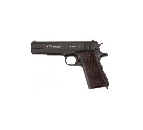 Страйкбольный пистолет Gletcher CLT 1911-A  (аналог кольта 1911) по низким ценам в магазине Пневмач