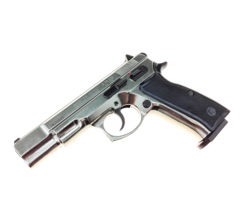 Охолощенный СХП пистолет Z75-СО Kurs (CZ 75) 10ТК, хром по низким ценам в магазине Пневмач