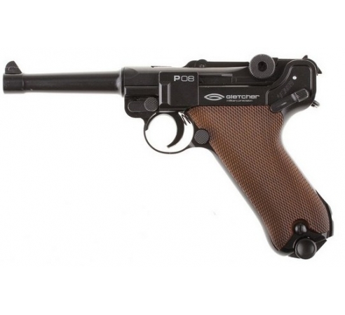 Пистолет пневматический Gletcher P08 по низким ценам в магазине Пневмач