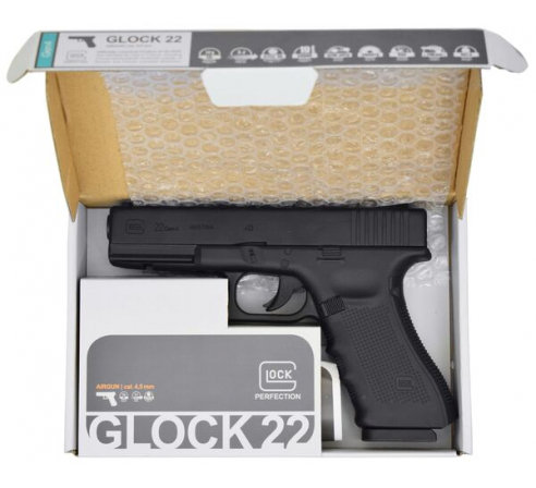 Пневматический пистолет Umarex Glock 22 кал.4,5мм по низким ценам в магазине Пневмач