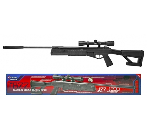 Пневматическая винтовка Crosman TR77 (переломка, пластик, прицел 4x32)  по низким ценам в магазине Пневмач