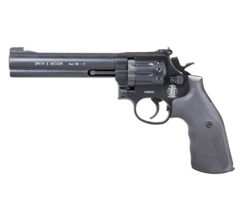 Пневматический револьвер Umarex Smith & Wesson 586 6" по низким ценам в магазине Пневмач