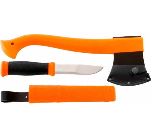 Набор Morakniv Outdoor Kit Orange, нож Mora 2000 (Orange)+топор по низким ценам в магазине Пневмач