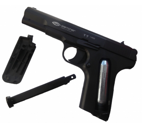 Пневматический пистолет Gletcher TT NBB  (аналог ТТ) по низким ценам в магазине Пневмач