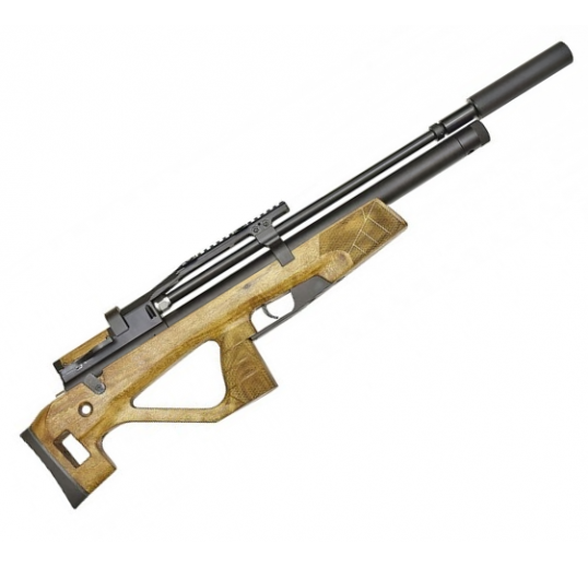 Пневматическая винтовка ЕГЕРЬ HUNTER SP (316L/LW/T) булл-пап, 6,35мм, орех