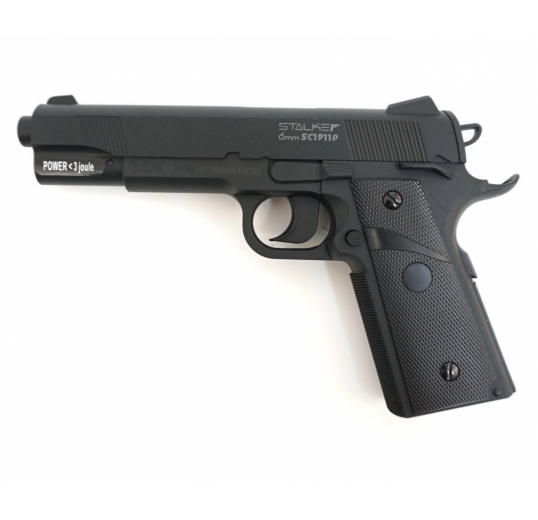 Пистолет пневматический спринговый Stalker SA1911 Spring (аналог Colt1911) 6мм