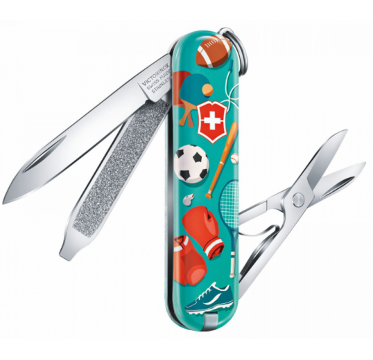 Нож брелок Victorinox 0.6223.L2010 sports world
