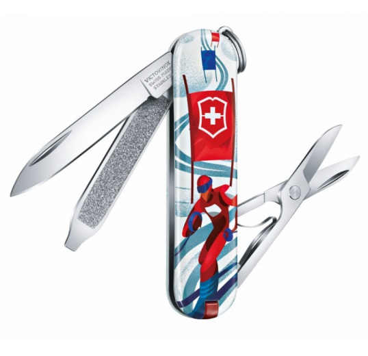 Нож брелок Victorinox 0.6223.L2008 ski race