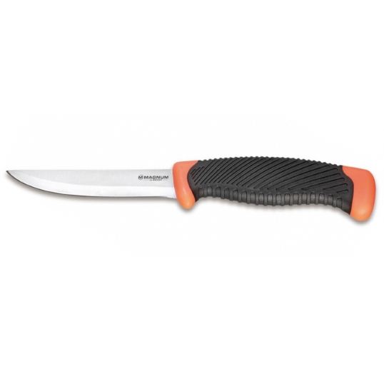 Нож Boker Falun BK02RY100,  рук-ть черно-оранж.пластик, сталь 420