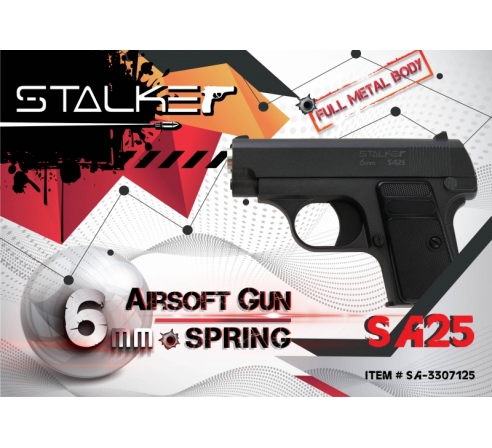 Пистолет пневматический спринговый Stalker SA25 (аналог Colt 25)  по низким ценам в магазине Пневмач